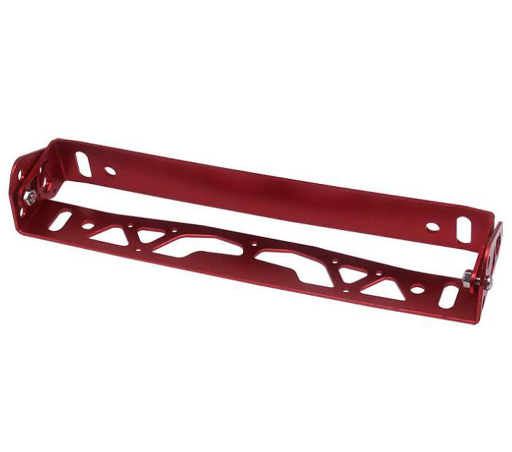 Car Refit Aluminum Alloy License Plate Frame Rotating Adjustable Angle License Plate Bracket License Plate Holder