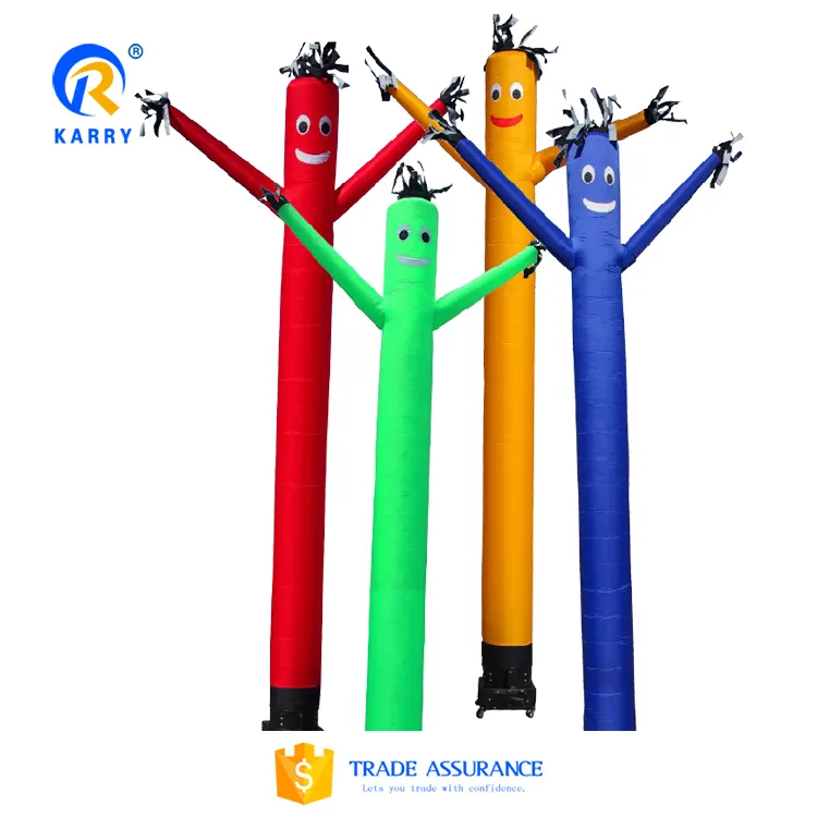 Professional supplier inflatable tube man and sky puppets,mini inflatable sky air dancer dancing man, inflatable sky dancer