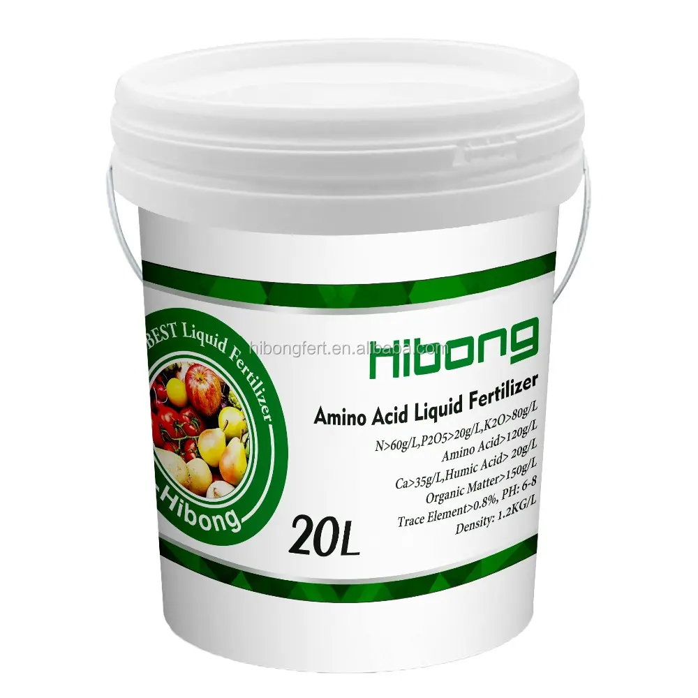 Hibong  Import Agriculture  Liquid Plant Source Organic NPK Amino Acid Liquid Fertilizer