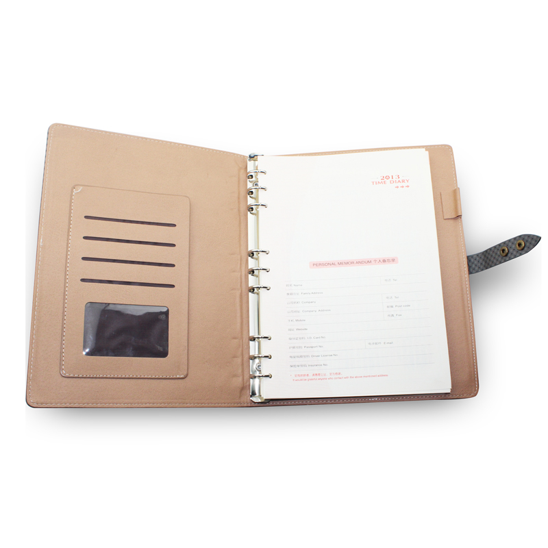 JD-AL09 Office item Custom logo Notebook Journal for promotion
