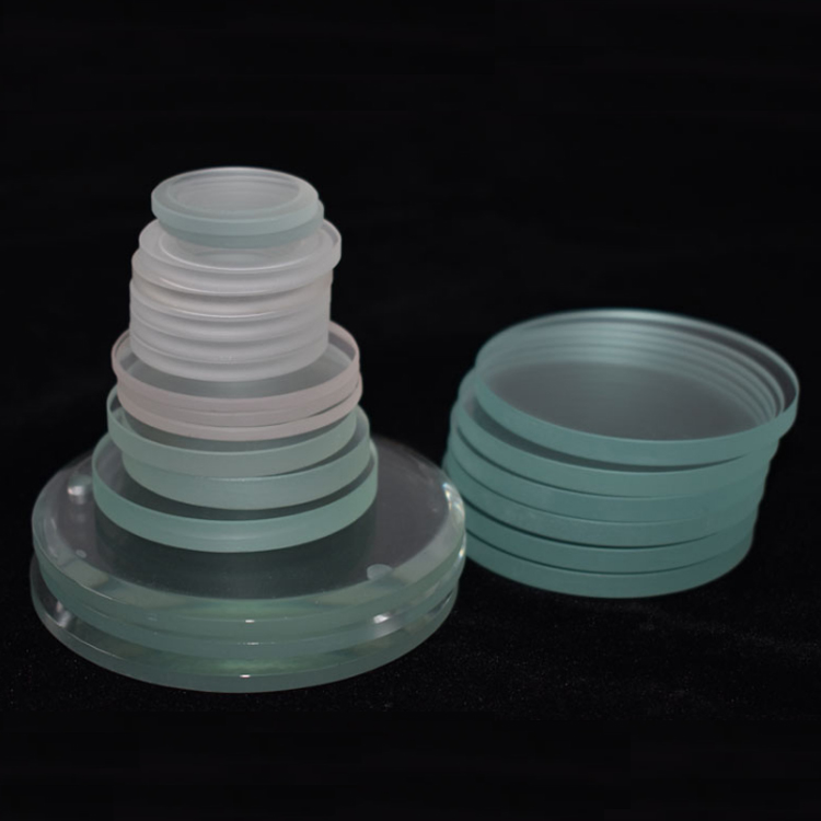 Pyrex боросиликатного стекла круглые