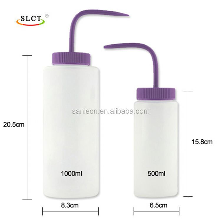 twist and thin tip 1000ml washing bottle for laboratory