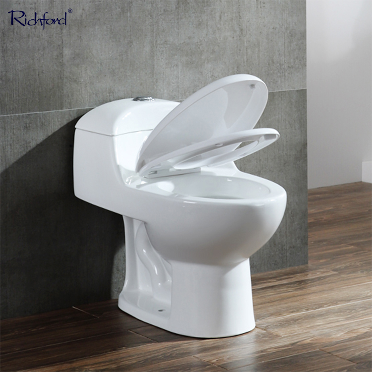 Wholesale China Cheap Double Flush One-piece Ceramic Siphon Ceramic Toilet Bowl
