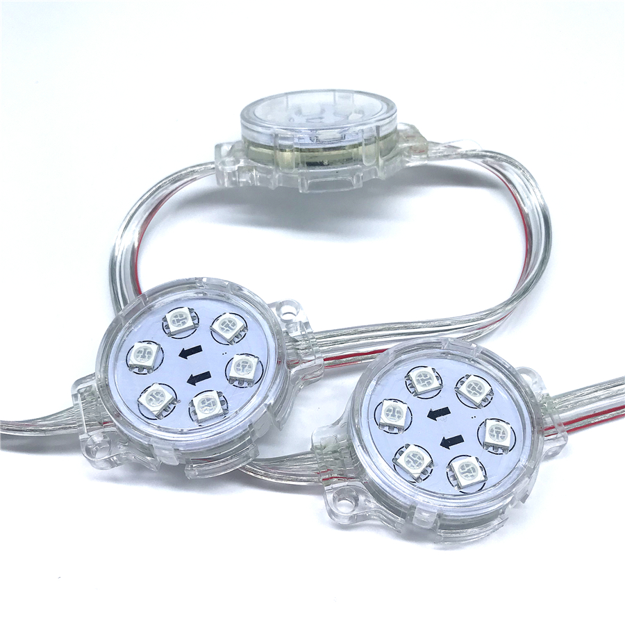 3 года гарантии, новый уличный rgb rgbw DC24V 6 светодиодов smd5050, регулируемый светодиодный точечный пиксельный модуль