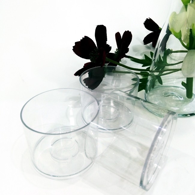 65 ml clear polycarbonate pc plastic tealight candle cups