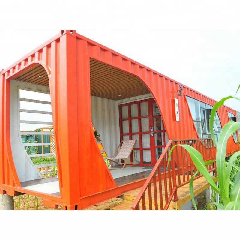 China Hot Sales 40ft Portable Container Hotel House Made from Shipping Containers