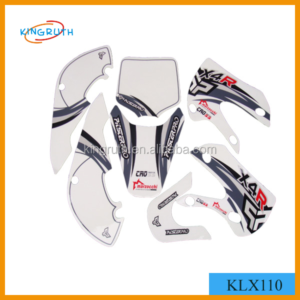 Наклейки на мотоцикл, 3 м, водонепроницаемые, ПВХ klx110