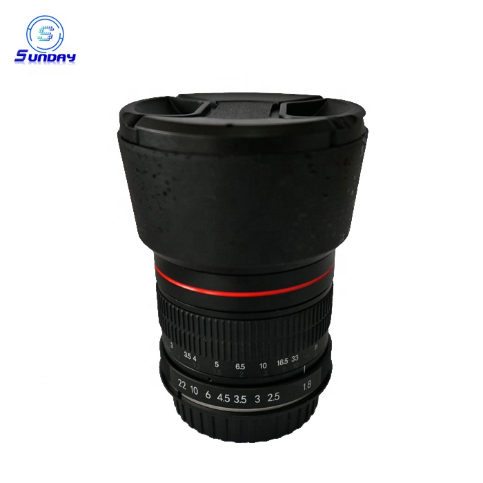 F1.8-22 с постоянным фокусным расстоянием f 85-мм портретный на длинные дистанции для объектива камеры