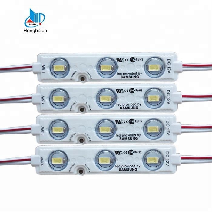 12 В V smd 5730 Водонепроницаемый впрыска объектива светодио дный модуль