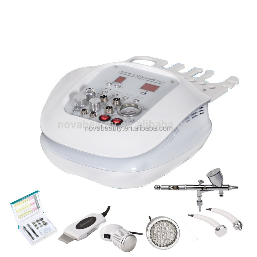 NV-906L Nova seeking distributors companies 6 in 1 ultrasonic skin scrubber microdermabrasion diamond machine