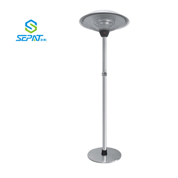 3000W floor standing electric carbon fiber heater halogen patio heater