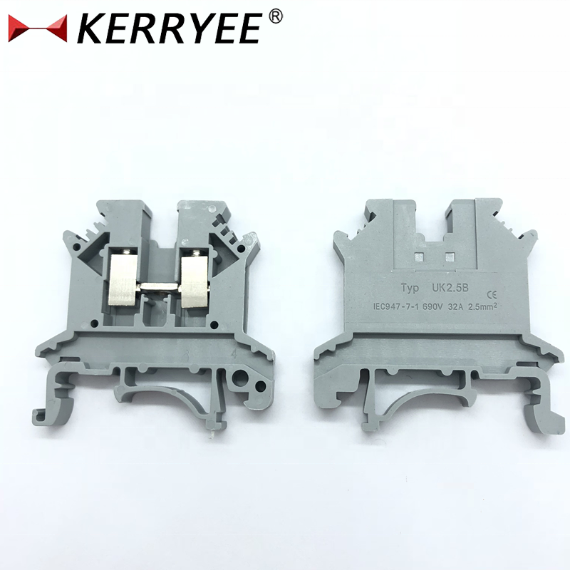 Блок распределения питания Клеммная колодка din rail UK2.5