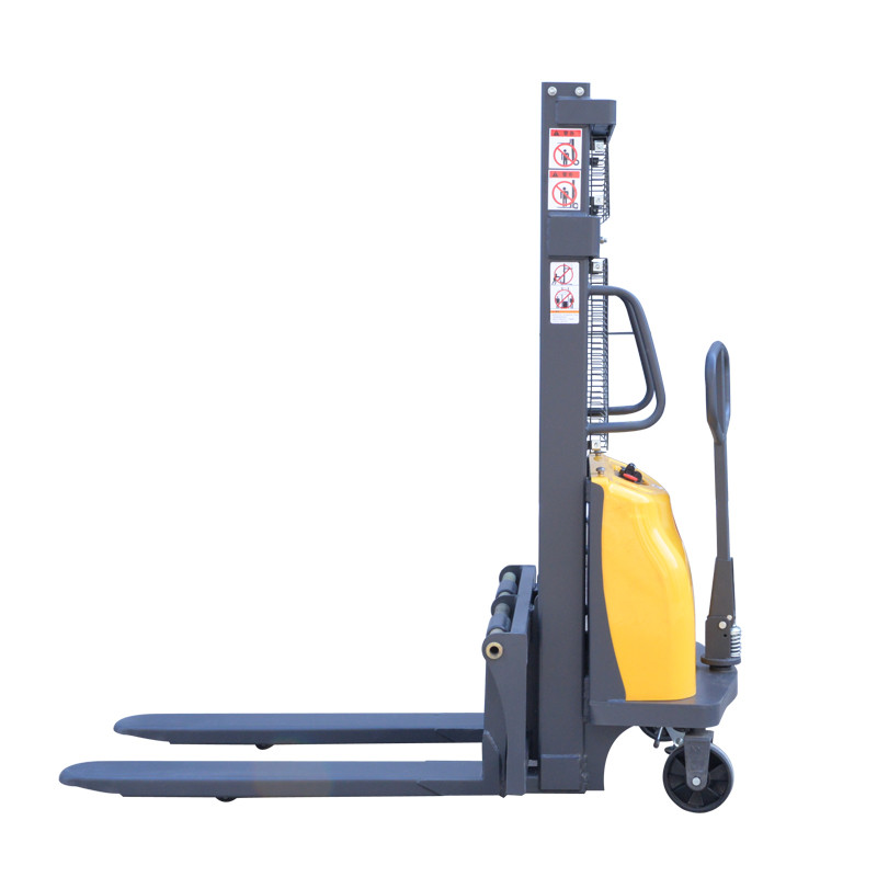 semi electric pallet forklift 1 ton 1.5ton 2ton battery stacker