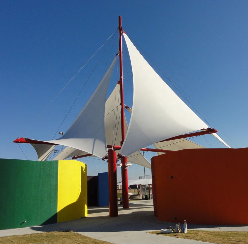 architectural umbrella tensile awning membrane structure