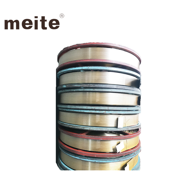 Meite OEM Оцинкованная железная промышленная проволочная лента в бледно-желтом цвете