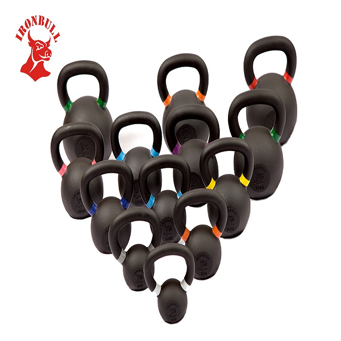 Порошок соревнований с покрытием чугунный кетлбелл с мощным покрытием Kettlebell