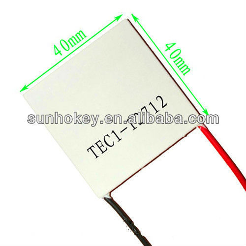 TEC1-12712 12V 12A 145W 40*40 мм радиатор Термоэлектрический охладитель Вентилятор охлаждения Термоэлектрический модуль пластины