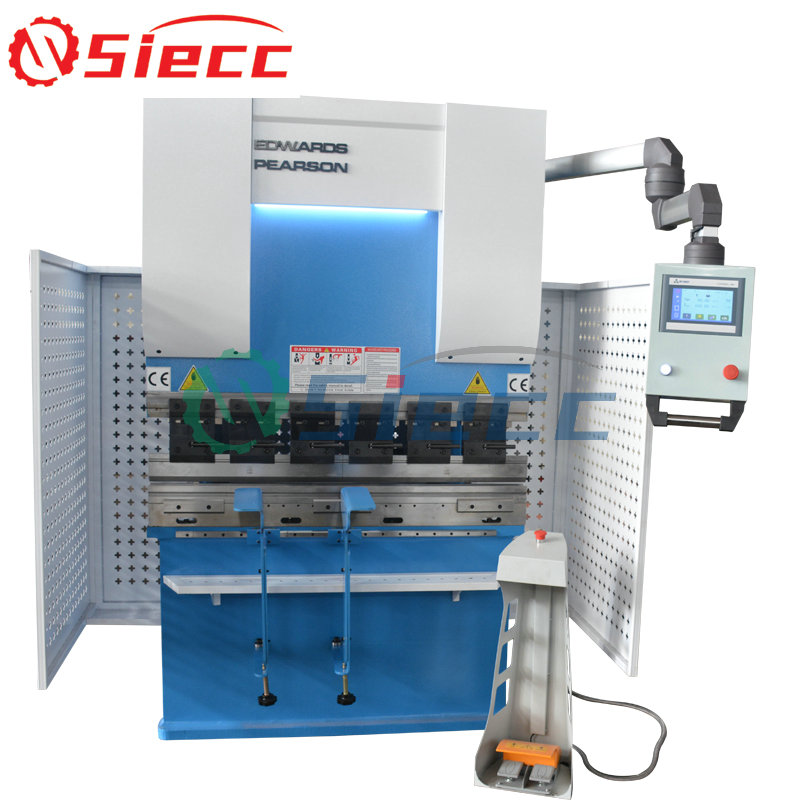 Полный сервопривод CNC листогибочный пресс 200 тонн с 4 осями Delem DA56s CNC система и лазерная система безопасности