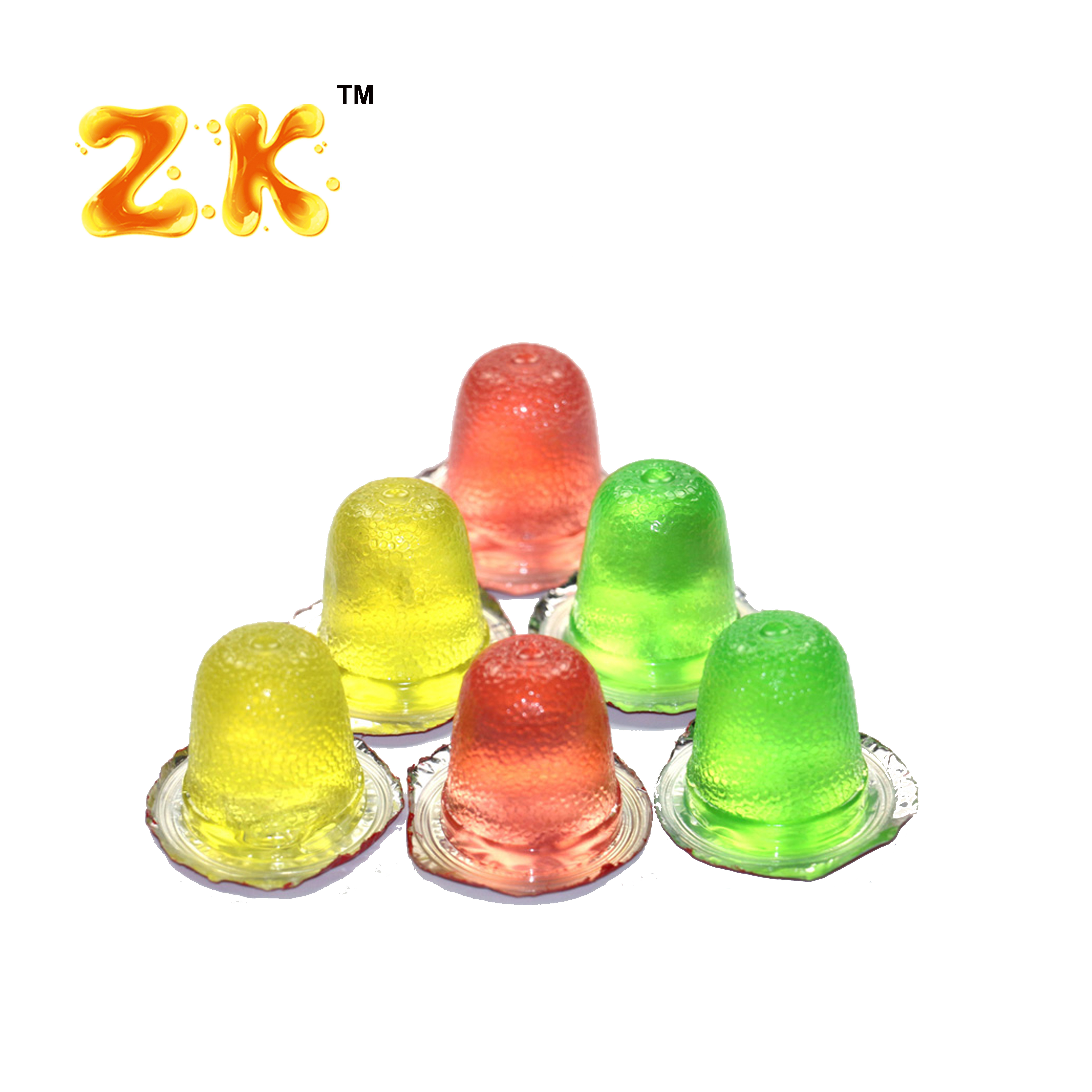 16g Mini Jelly Cup Mix Fruity Flavor With Handbag