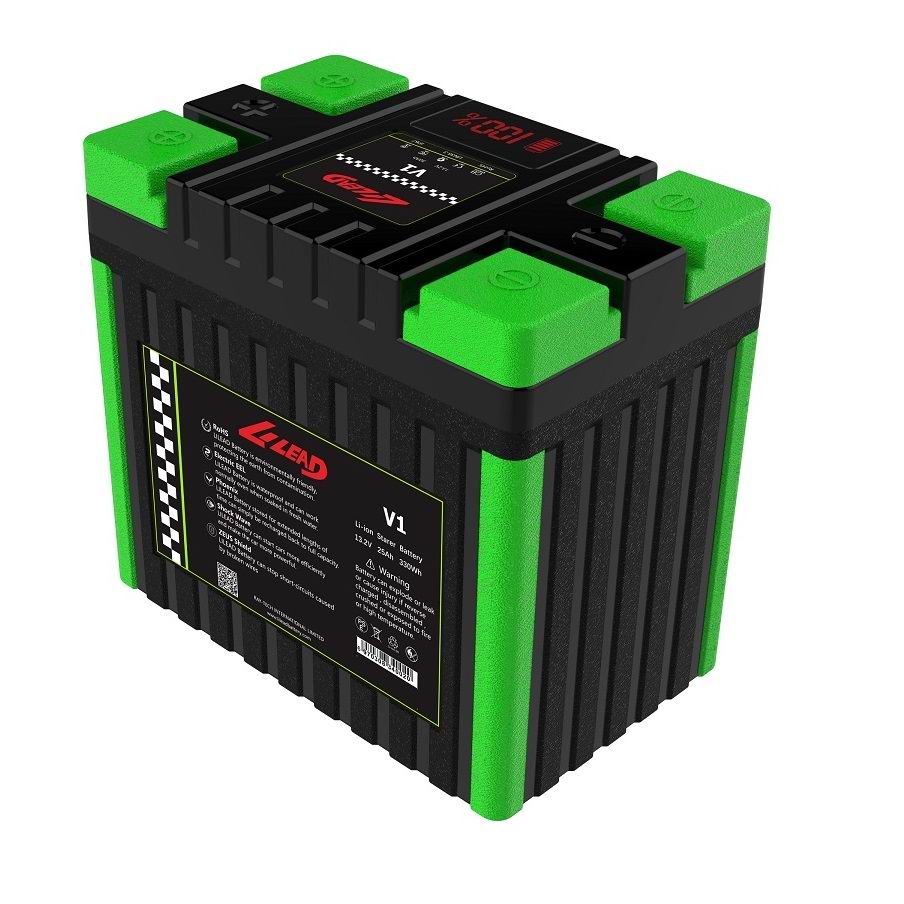 Интеллигентая (ый) Легкий Мощный lilead V1 12V 295Wh литиевая батарея для гоночный автомобиль уличного автомобиля