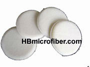 Cotton wax applicator pad