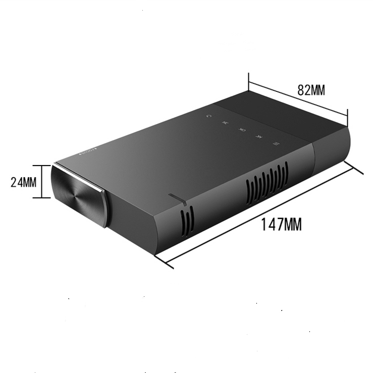 Мини Wifi домашний кинотеатр мобильный DLP портативный Android S1 проектор
