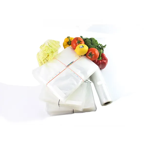 PE PA Vaccum Seal Roll Embossed Vacuum Food Sealer Bag Rolls