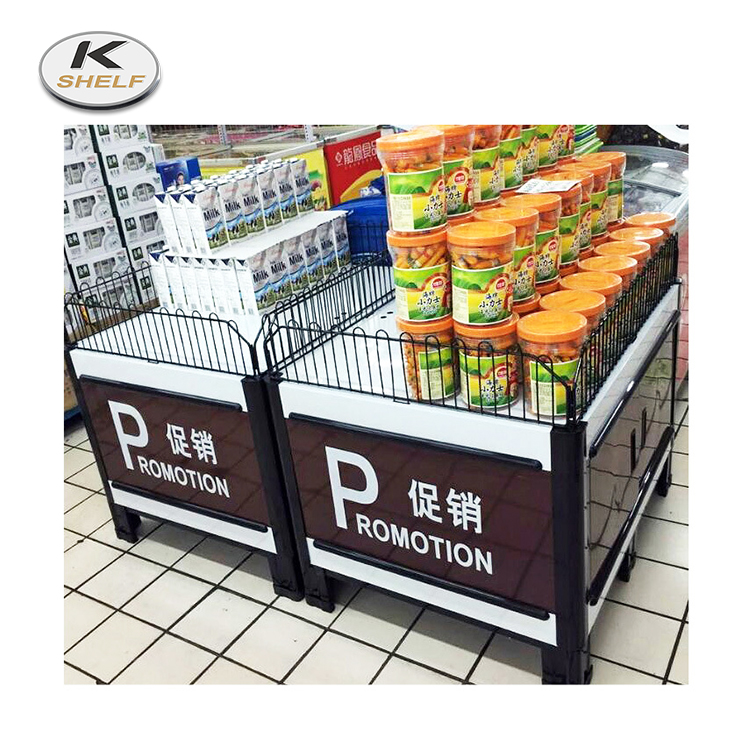 Витринный стол для розничной продажи, рекламный стол для супермаркета с шкафом