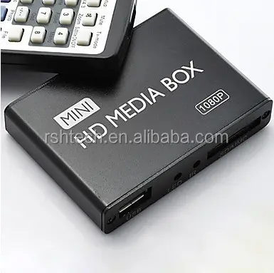 3D 1080p Media hub TV Display Remote Control car usb media player hard disk media player