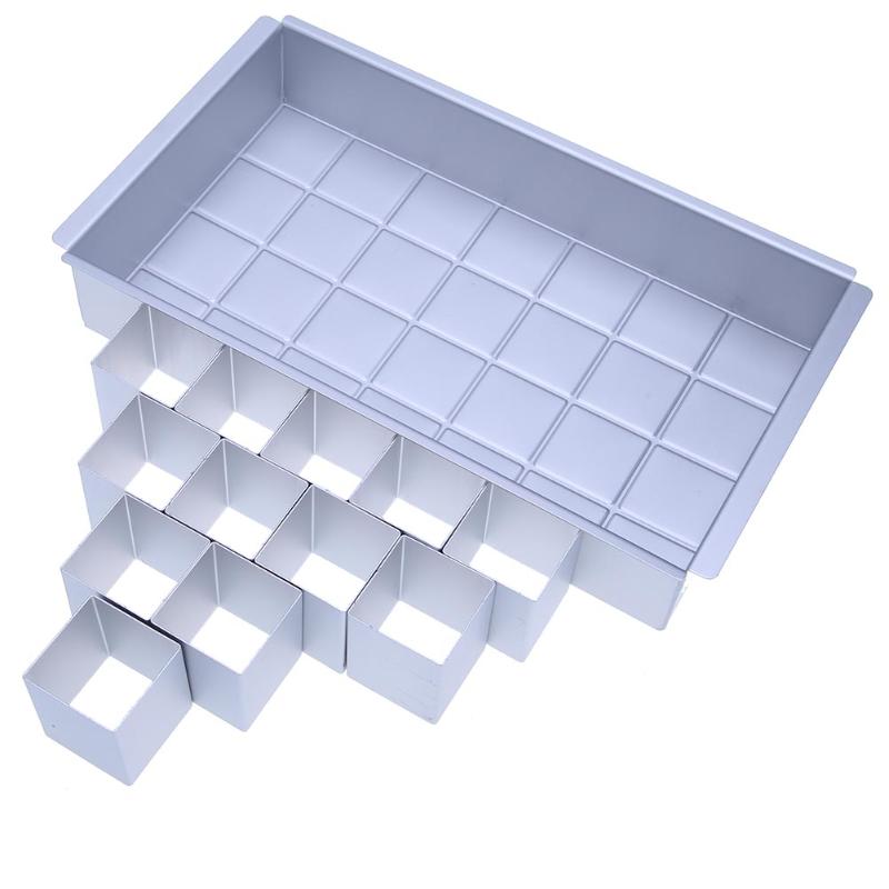 Stainless Steel Celebrations Letters Numbers Non-Stick Bakeware Set Maker Pan Cutter Mould Cakes Tool Baking Pastry Tools