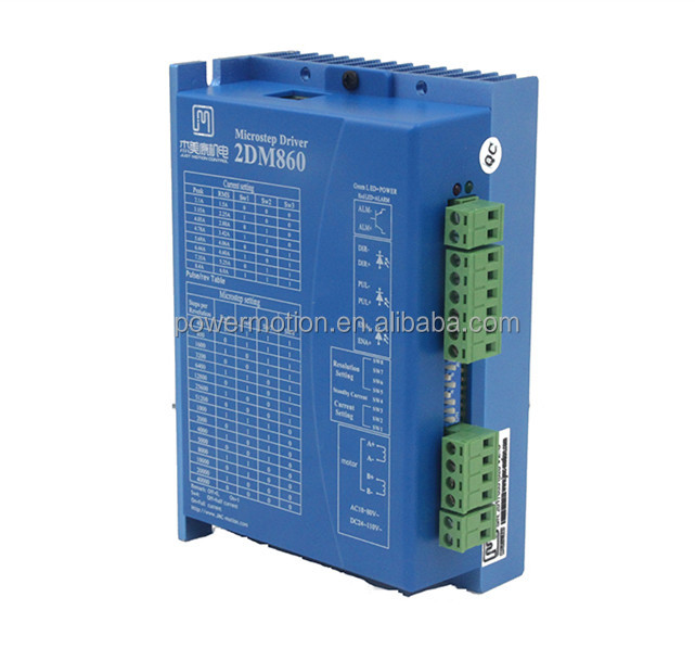 JMC New product digital stepper driver 2DM860H matched for Nema 34 motors