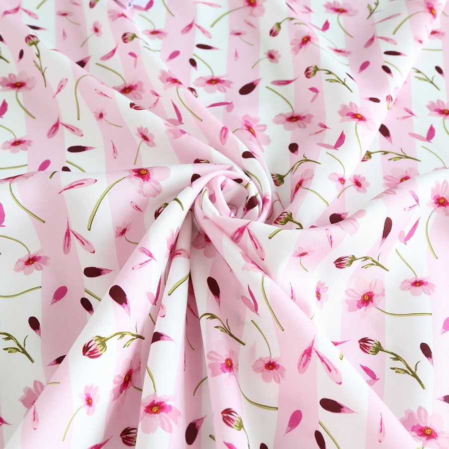 Цифровая печать на заказ на 100% Tencel twill ткань для женского платья