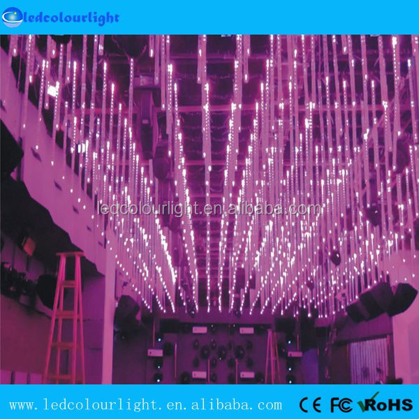 Ночной клуб сценический фон DMX 3D трубка RGB Пиксельная вертикальная трубка свет