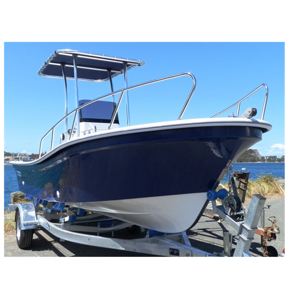 Liya 19ft fiberglass fishing boat panga fishing boat for sale