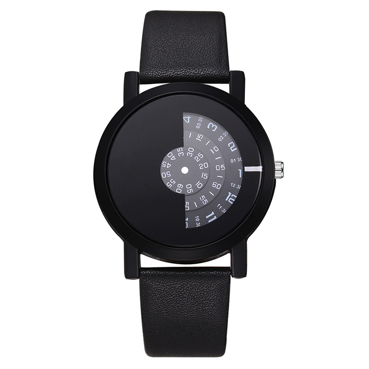 creative design wristwatch simple special digital discs watch fashion quartz watches for men women (KKWT82023)