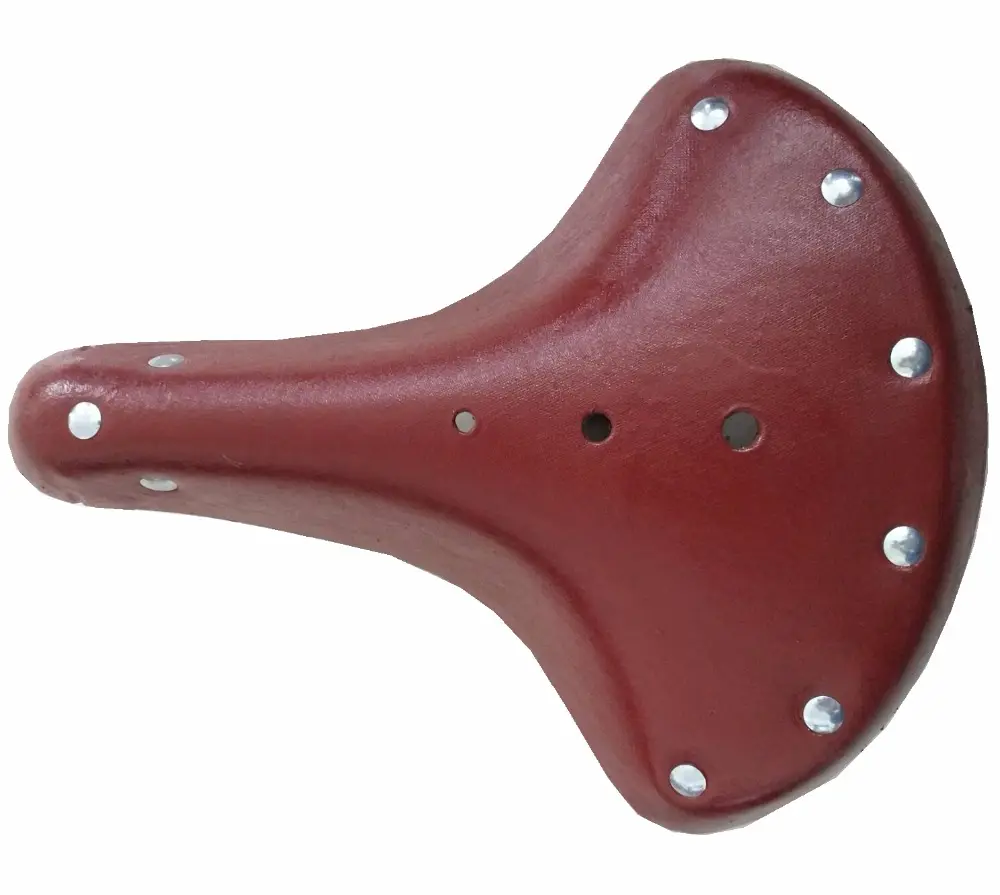 With Cp Springs Retro Saddle High Quality Bicycle Saddle Cow Leather for Europe Men Adults Leather Vintage Color Seat Bicycle
