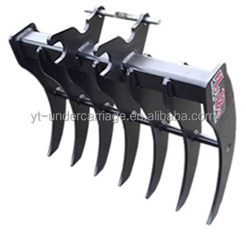 Excavator Raking Tool , Brush Rake