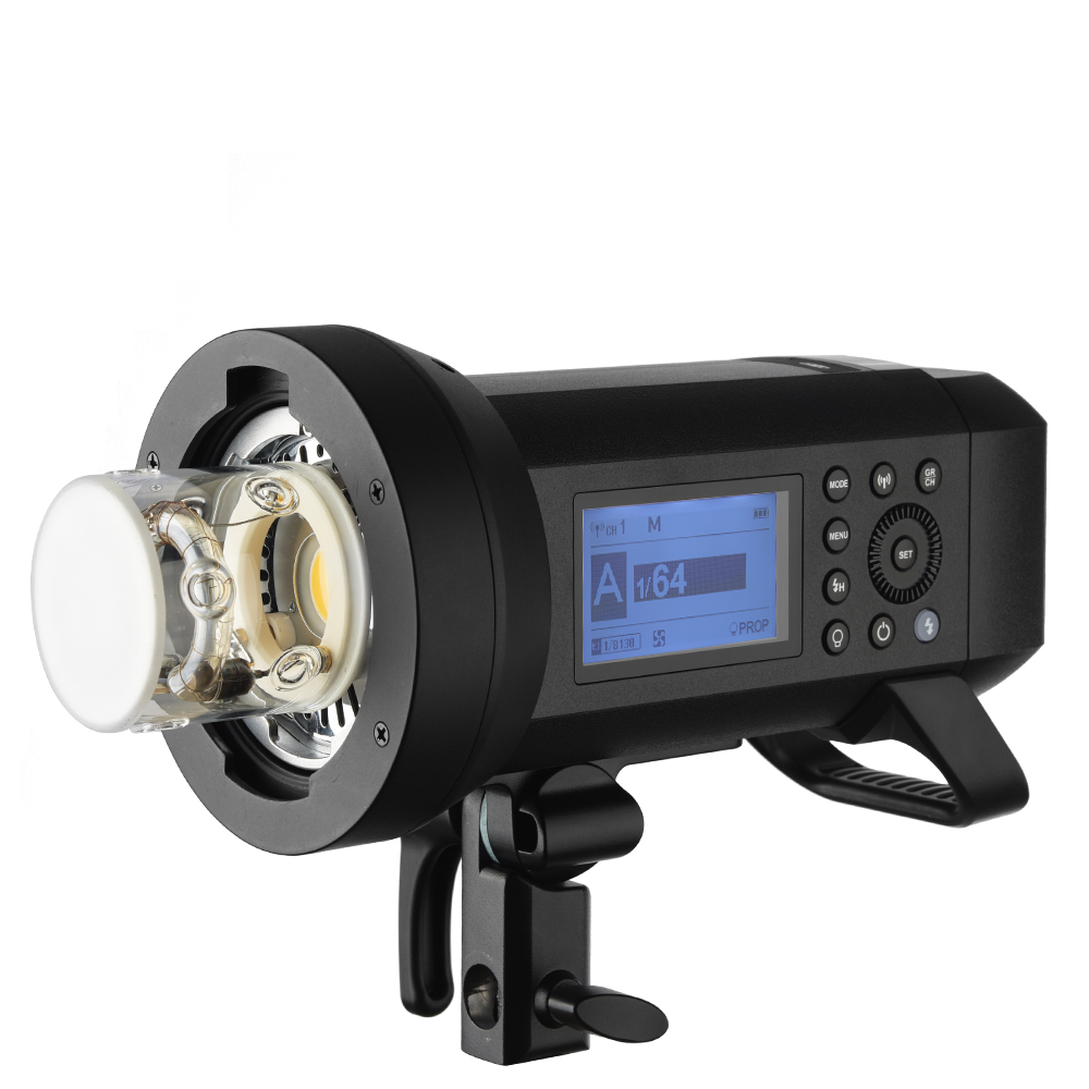 Вспышка GODOX AD400 PRO для студийной фотосъемки с питанием от аккумулятора, монофоническая вспышка, Вспышка TTL HSS с беспроводной системой 2,4g