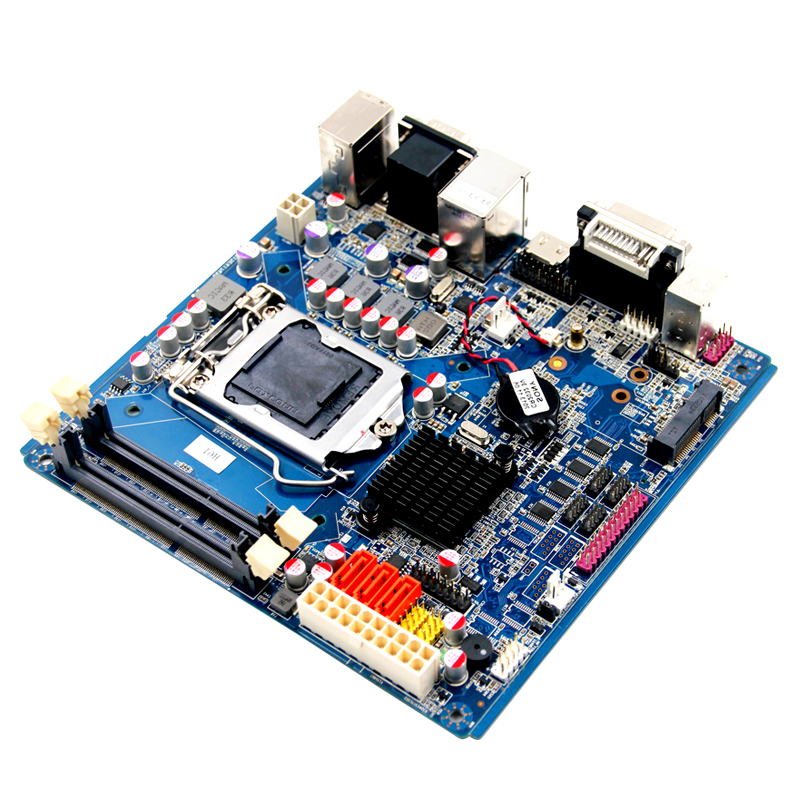 Intel H61 Express ATX чипсет mini-itx материнские платы 1155 8 * USB 2,0 порт DDR3 промышленный Ноутбук Материнские платы 3 * SATA2.0