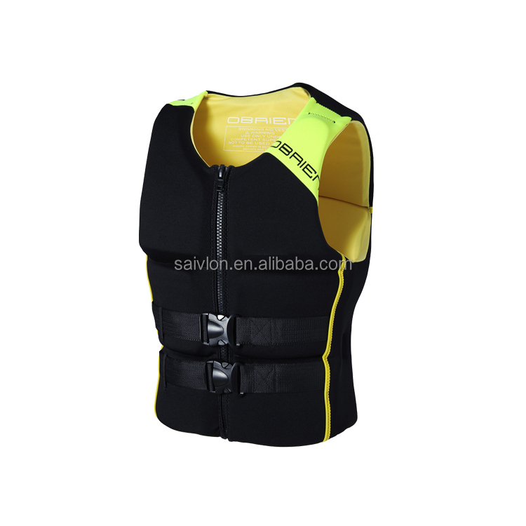 Custom neoprene life jacket swimming vest for adult
