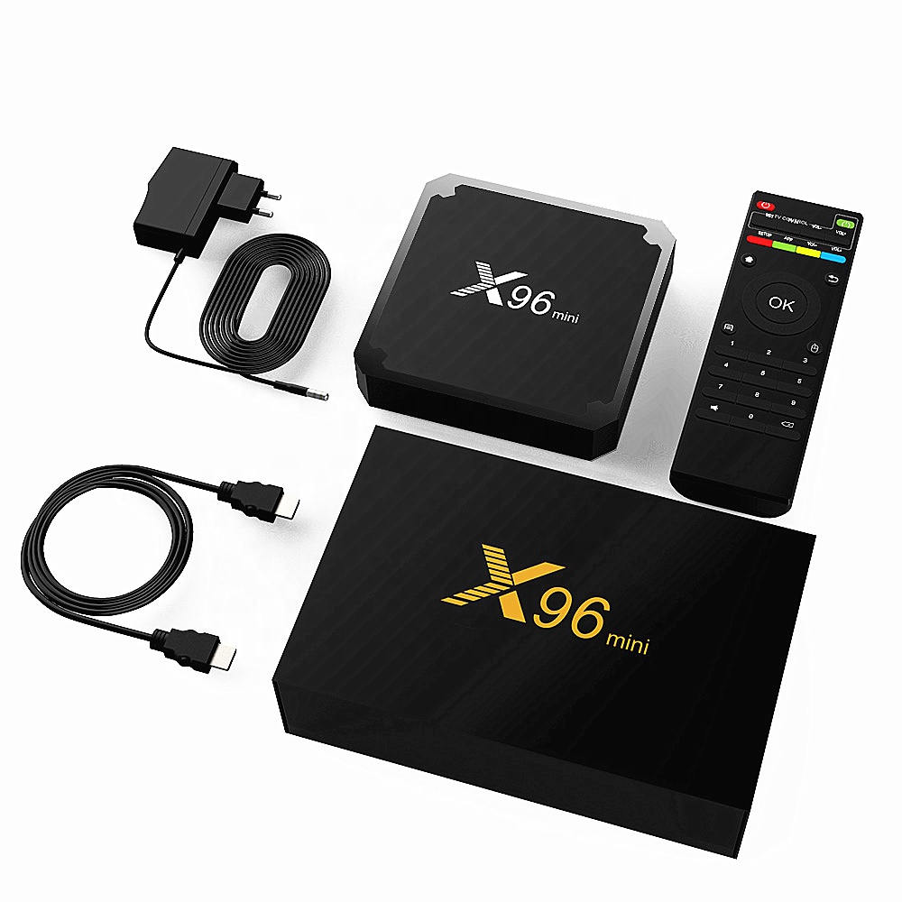 Прямая продажа с фабрики TVBOX X96 мини 2 Гб оперативной памяти, 16 Гб встроенной памяти, четырехъядерный процессор Amlogic S905W Android 7.1.2 CODI androidtvbox