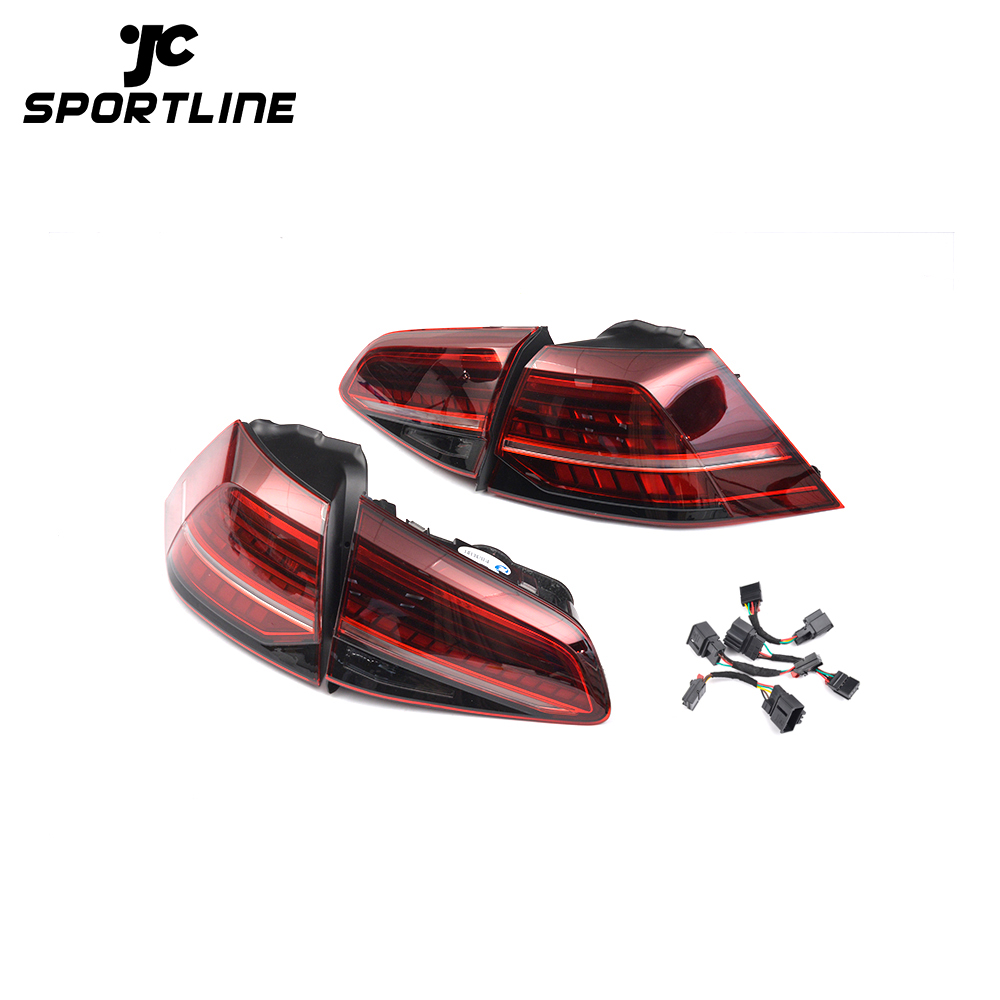 Высокая мощность LED Golf MK7.5 задние фонари для Volkswagen GOLF 7,5 GTI Style 14-18