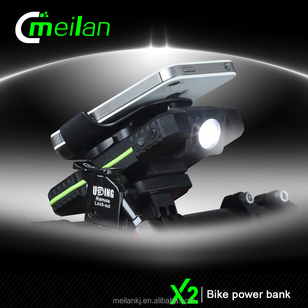 Meilan X2 2016 Велосипед Держатель Мобильного Телефона С 5400 мАч Powerbank