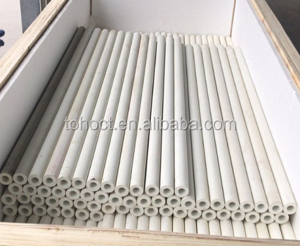 High precision mullite c610 ceramic tube
