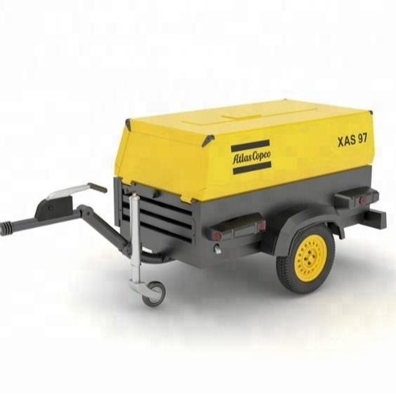 Atlas Copco XAS37 XAS47 XAHS37 XAS57 XAS67 XATS67 XAS97 XAH107 XAS137 Portable Screw Air compressor
