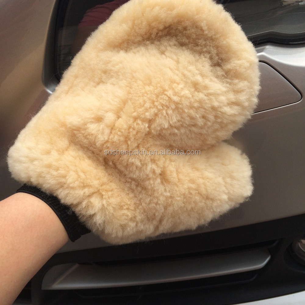 Овчины Автомойка рукавицей для мытья автомобиля Профессиональные боксерские перчатки из овечьей шерсти перчатки для мытья автомобиля mit