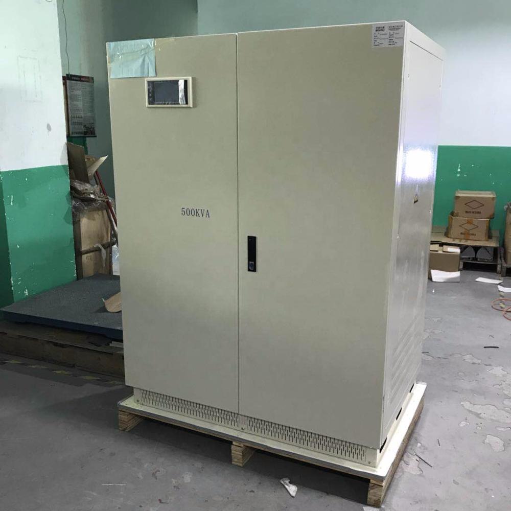 500kva 3 фазы статический регулятор напряжения 400v стабилизатор напряжения доступны IGBT для больницы машина