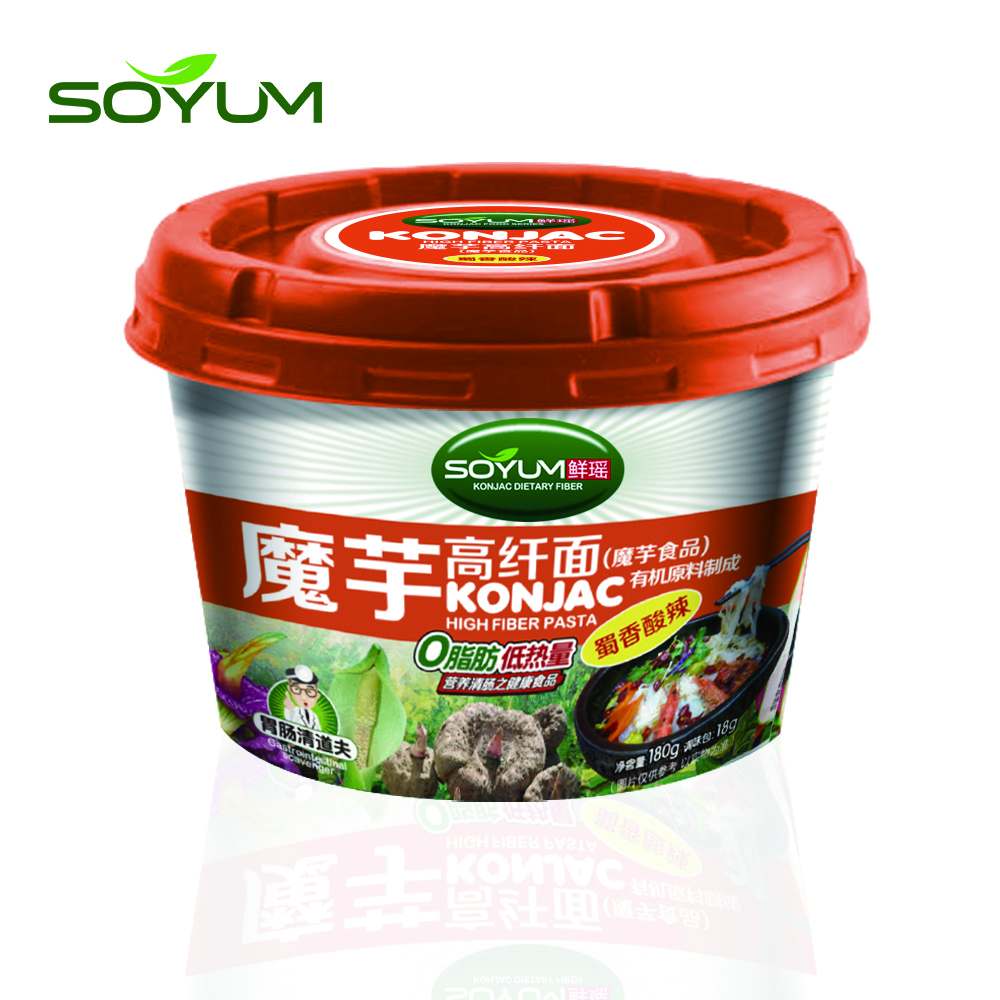 Низкая потеря веса калорий мгновенная оптовая продажа нулевая калория konjac лапша (OEM упаковка)