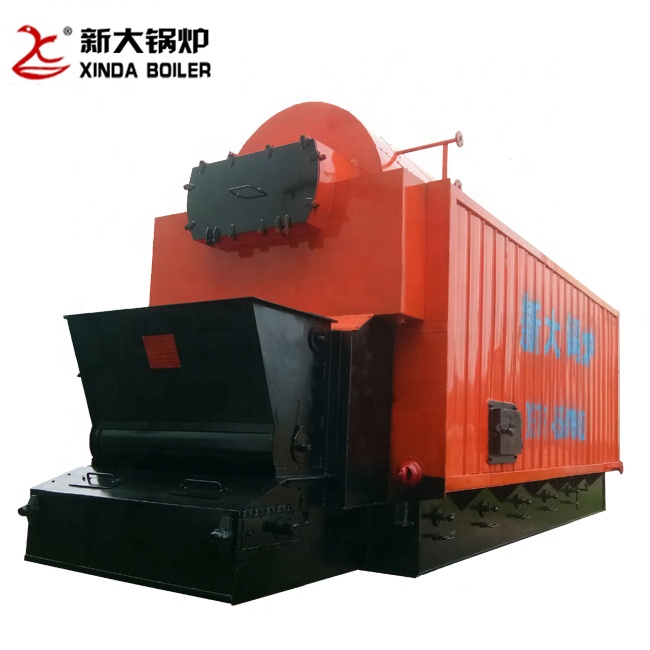 Chain grate wood pellet hot water boiler with 12 months warranty