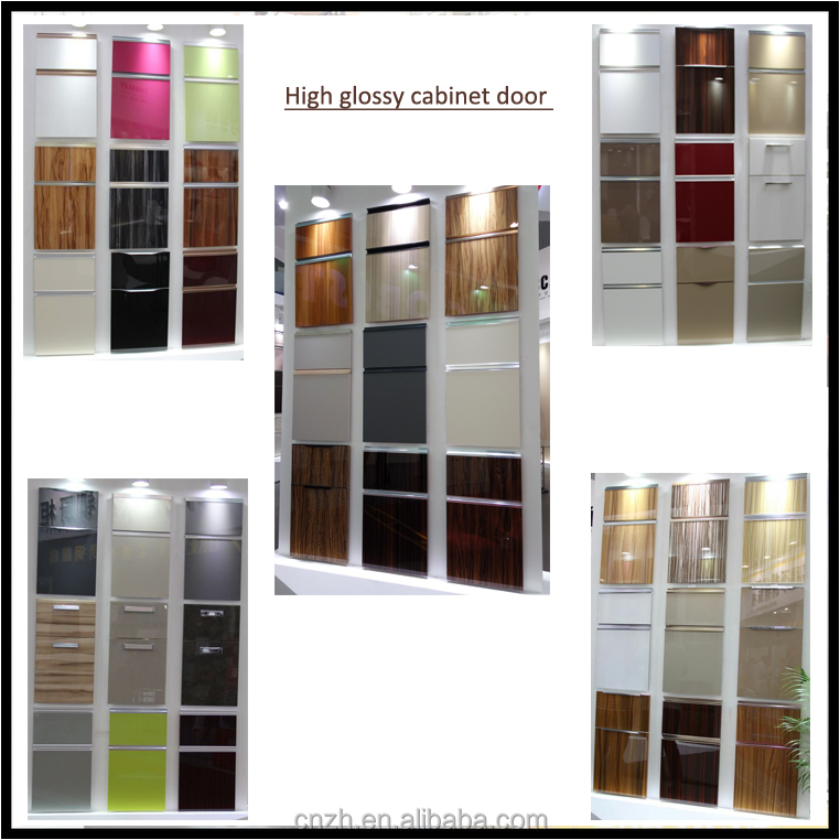 Гуанчжоу Фабрика high gloss акриловые двери шкафа кухня МДФ, фанеры ламинат, кухня двери шкафа
